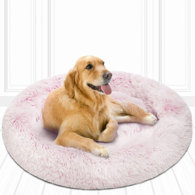 Cuddler intérieur rond en fausse fourrure Coco