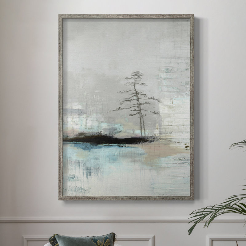 «The Edge of Independence», reproduction encadrée - bois massif, H 15 po x l 12 po