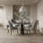 Fabric Dining Chair With Metal Legs-1120054267