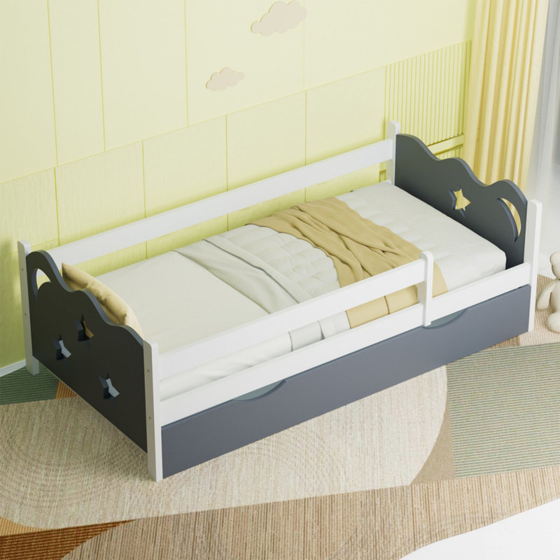 Bed Frame With 8 Slats Support