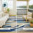 Machine Washable Indoor/Outdoor Chantille ACN2777 Abstract Rug-858270539-858270534