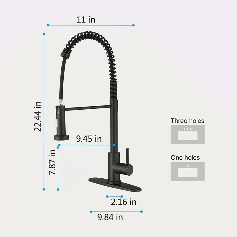 Kitchen Faucet With Pull Out Spraye