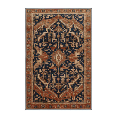 Tapis brun lavable à la machine