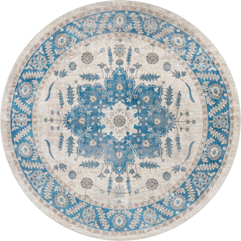 Pastore Oriental Indoor Rug, Round 7'3"