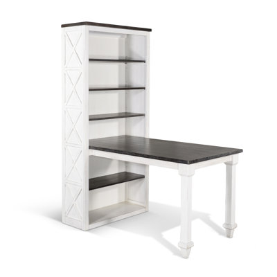 Ruma Solid Wood Base Writing Desk