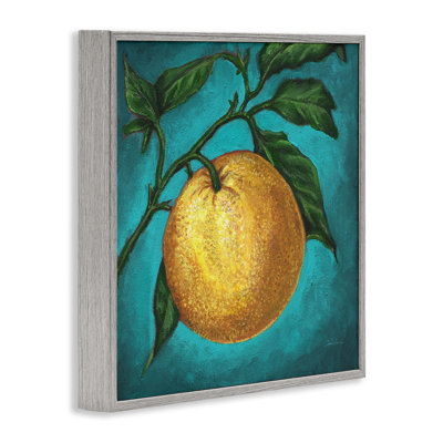 Agrume, art giclée sur bois par branche par Connie Resch