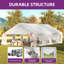 ​20 FTx 30 FT Heavy Duty Carport & Party Tent with Storage Bag-88569212