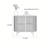 Multi-functional adjustable storage sideboard-1765832837