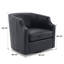 Fauteuil demi-tonneau pivotant Emmett-1152288306