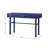 Metal Vanity Desk With One Drawer,Blue-975148963
