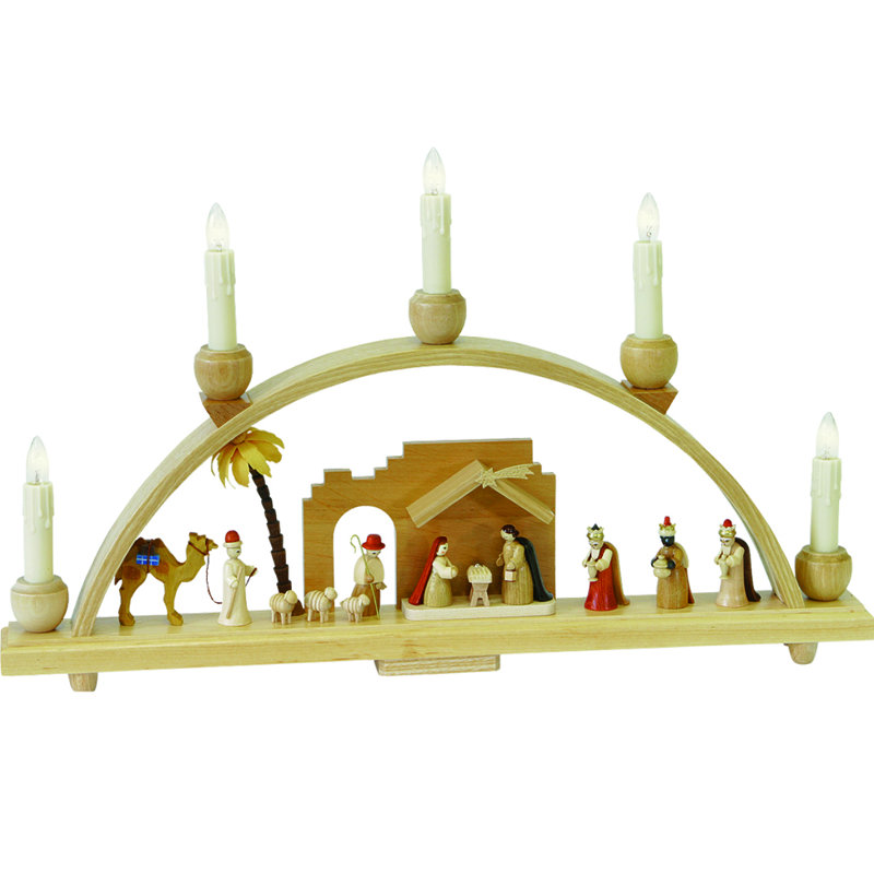 Décor de crèche richard glaesser arch