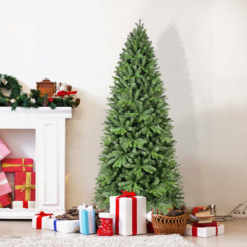 Arbre de Noël 4 pi et lumières DEL blanc chaud, H 4 pi