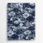 Aquarelle florale, art mural gris en métal 61-238161151
