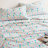 Cotton Flannel Printed Sheet Set Holiday Trees-114494941