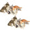 "Ensemble de 2 pièces" ICE ARMOUR H 3,5 "Wabansia allongé, tuxedo et tabby, figurine, statue, ornement, décoration de maison / chambre et idées de cadeaux parfaits pour le réchauffement de la maison, les fêtes et les anniversaires