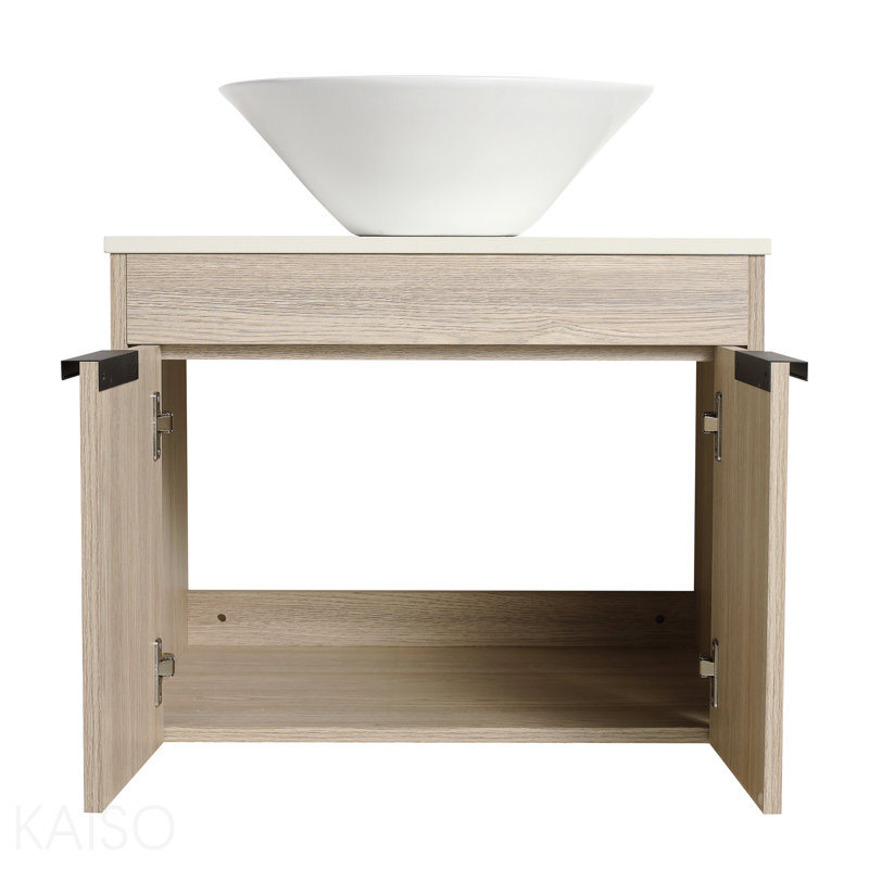 Ensemble de meuble-lavabo 24 po avec lavabo en céramique 24 po Modern Design