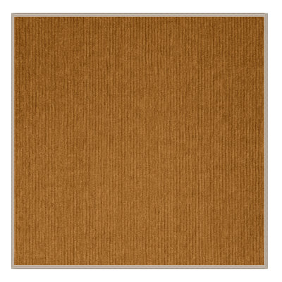 Tapis brun uni lavable à la machine