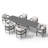 Outdoor 7-piece Dining  Set Series-812010997