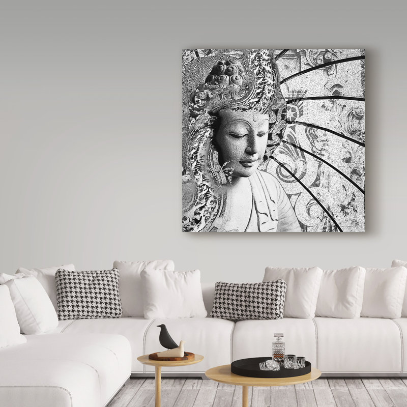 Tellaro «Bliss Of Being», reproduction de peinture à l'acrylique sur toile tendue, H 35 po x l 35 po x P 2 po
