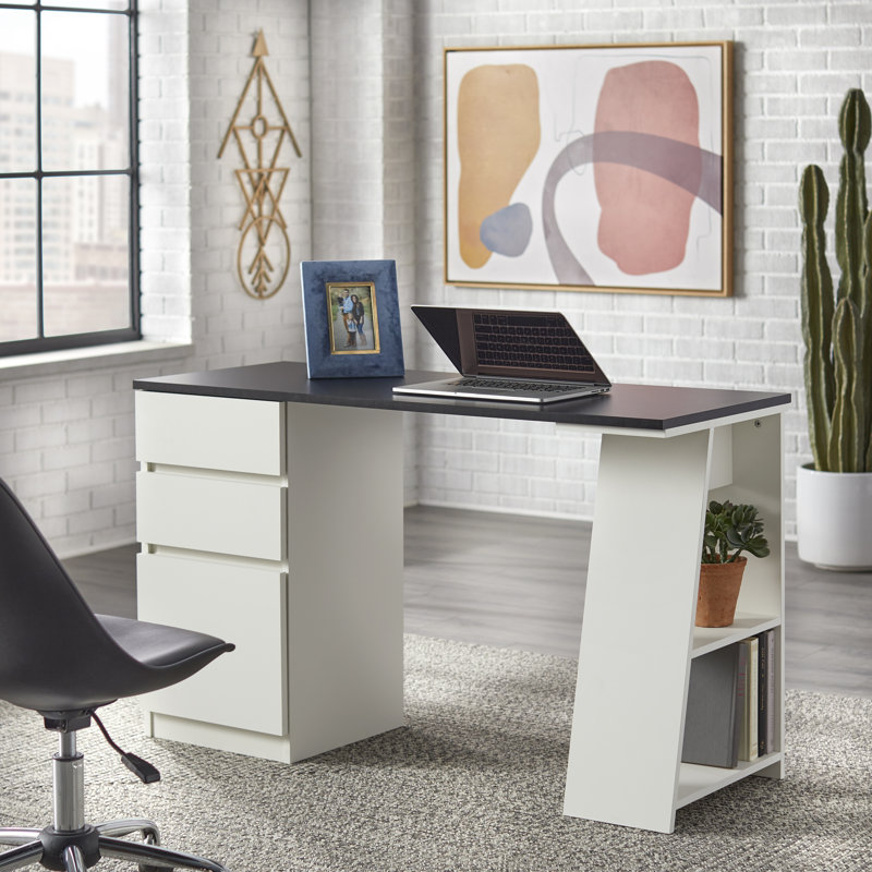 Bureau Malgorzata, Noir / Blanc