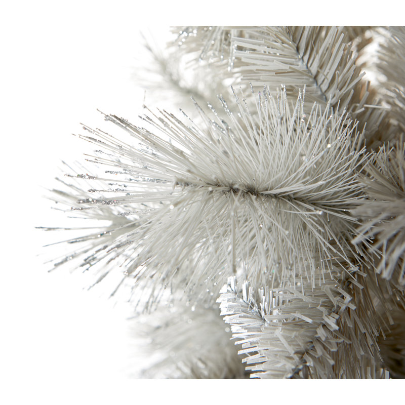 7ft Artificial Silver Tip Fir Christmas Tree with Stand