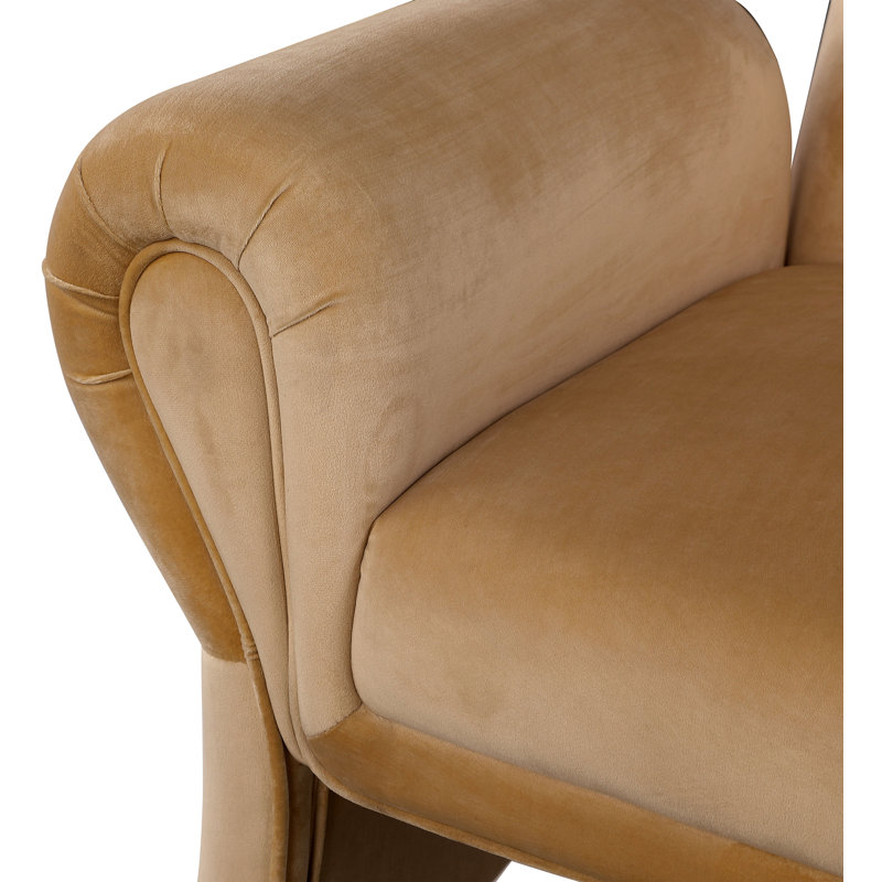 Fleurette 36.5 Wide, Saddle Velvet