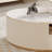 Italian multi-functional round coffee table set