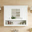 Armoire murale 35 po avec miroir