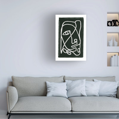Bolog Sharyn Bursic Abstract Line Drawing Canvas Art