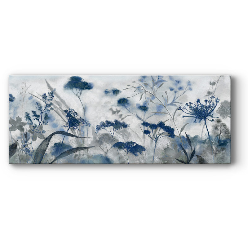 " Inky Indigo ", 24" H x 60" W x 1.5" D
