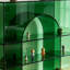 Console moderne en acrylique vert-133386589