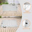 Table pliante portative 4 pi 4 po poids pliable intérieur et extérieur 135 kg-126245897