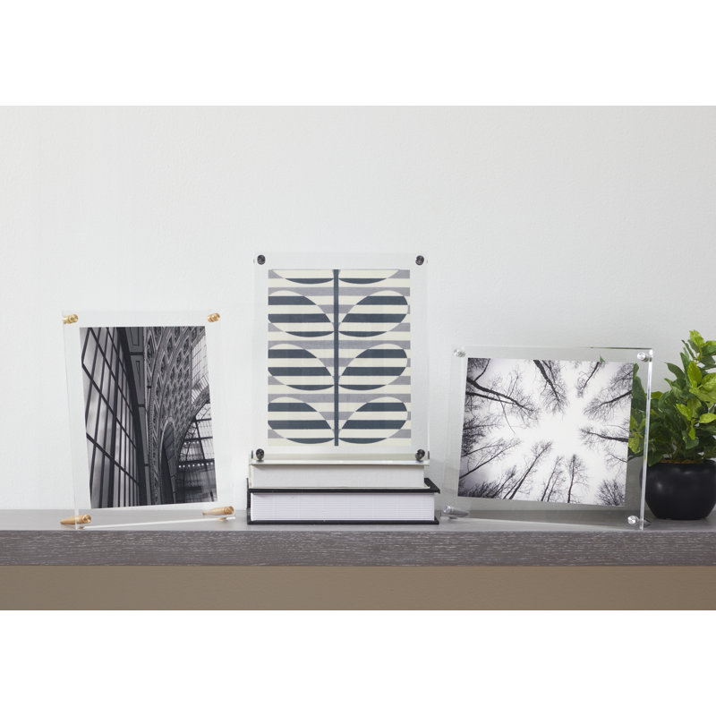 Cateno Picture Frame, Graphite, 4" x 6"