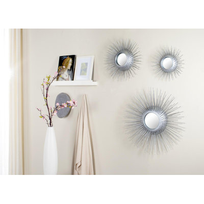 Metal Flat Wall Mirror