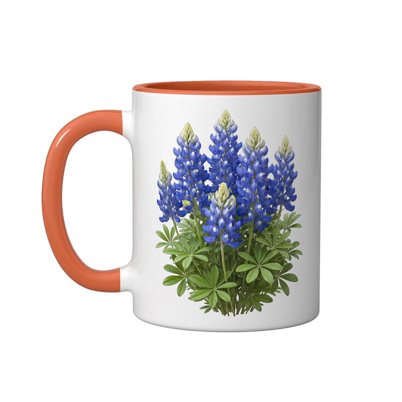 Ceramic Coffee Mug, Orange