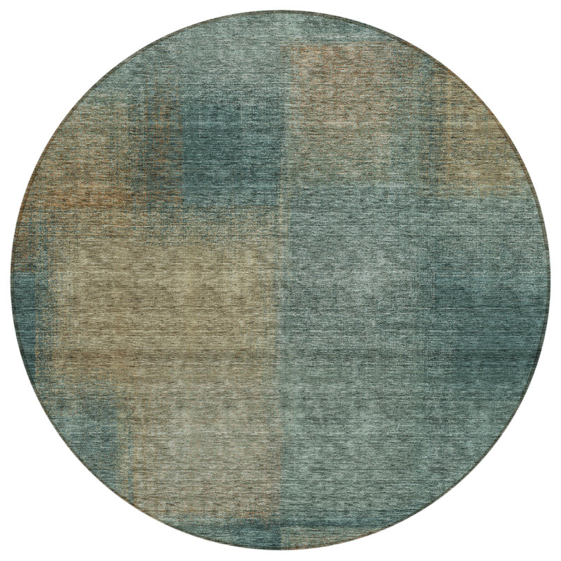Tapis d'intérieur / extérieur antidérapant Neysa, Round 8'