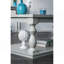 Mobilier de salon rustique de style rustique blanc antique 1pc