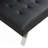 Sofa Bed Black Pvc