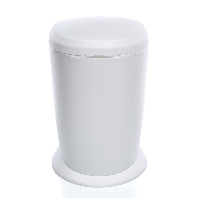 Simplehuman Mini Step-on Trash Can, 1.6 gal, White