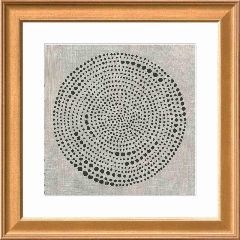 Mythos I par Chariklia Zarris - peinture encadrée, H 18,86 po x l 18,86 po x P 0,85 po