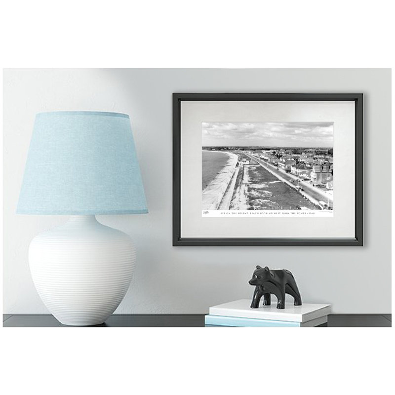 Falmouth, The Bay 1908 - Single Picture Frame Print, 40cm H x 50cm W x 2.3cm D
