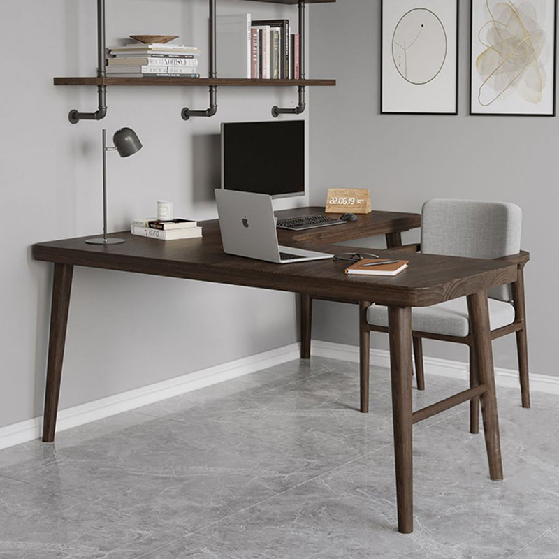 Bureau d'écriture Brownness, Retour à droite, H 29,53 po x l 70,87 po x P 47,24 po