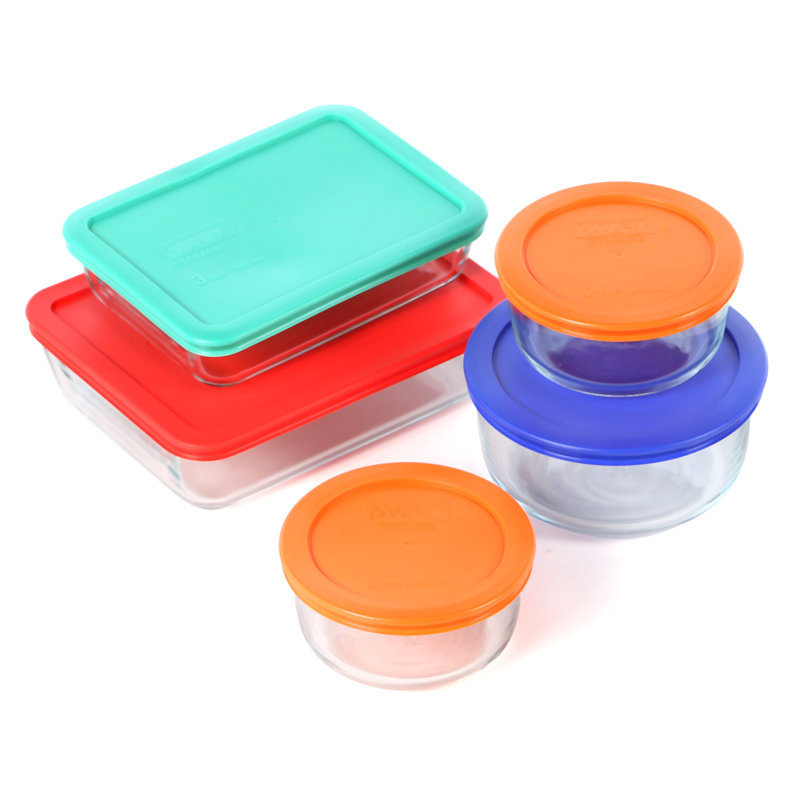 Dish 5 Food Storage Container Set