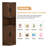 Farmhouse Corner Cabinet for Living Room, Kitchen, Laundry Room-785868958