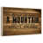 Floating Frame Natural Wood selected