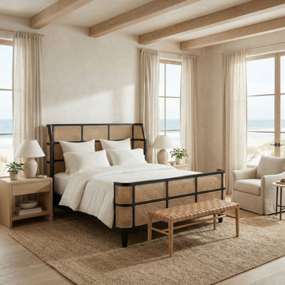 Porto Wingback Bed