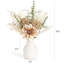 Petites fleurs artificielles dans un vase en céramique -2025892765