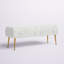 Banc en fausse fourrure