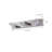3-Lamp Chromium Acrylic LED Vanity Light