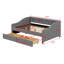 Upholstered Daybed With Two Drawers, Wood Slat Support-1366080179-1366080177